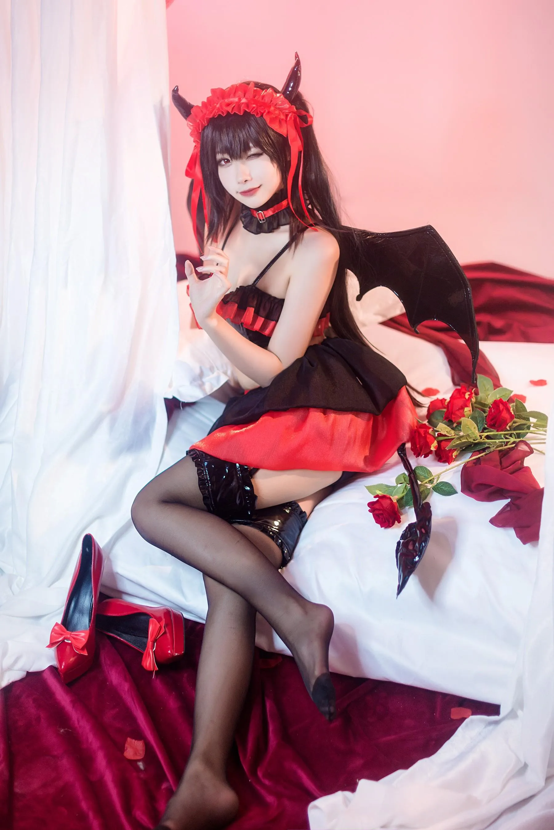 Momoko葵葵 – NO.33 时崎狂三小恶魔 [18P]插图